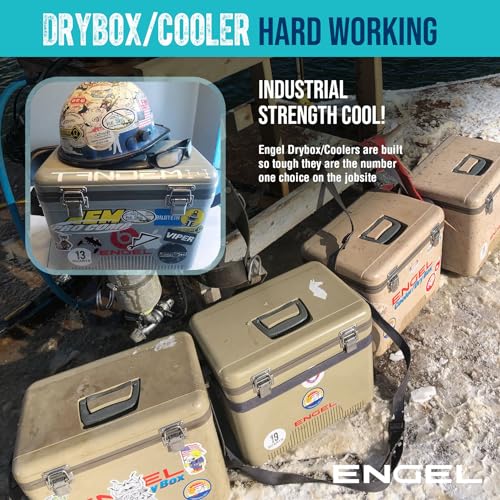 Engel 13qt Leak-Proof, Air Tight, Drybox Cooler and Small Hard Shell Lunchbox