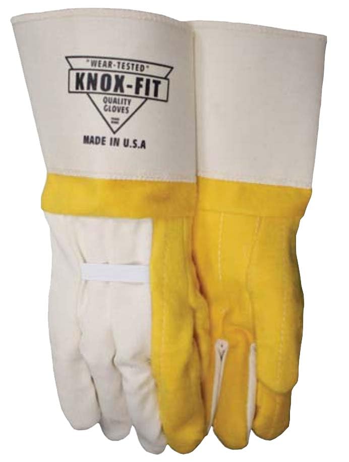 KNOX-FIT 679 Ironworkers Gloves - Long Cuff - 12-pair pack