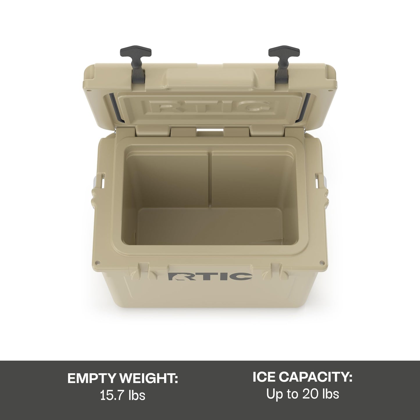 RTIC 20 QT Ultra-Tough Cooler Hard Insulated Portable Ice Chest Box