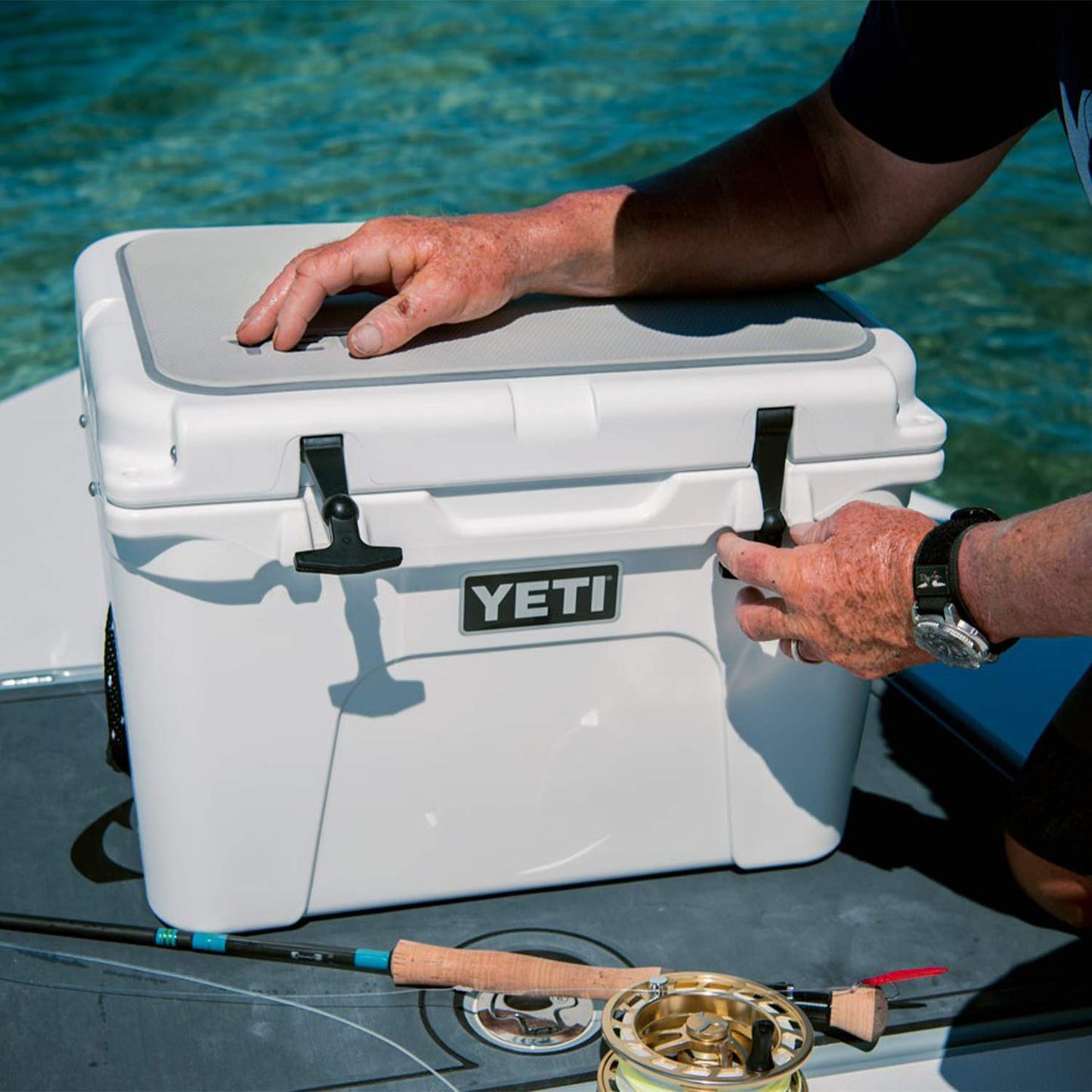 YETI Tundra 35 Cooler, White