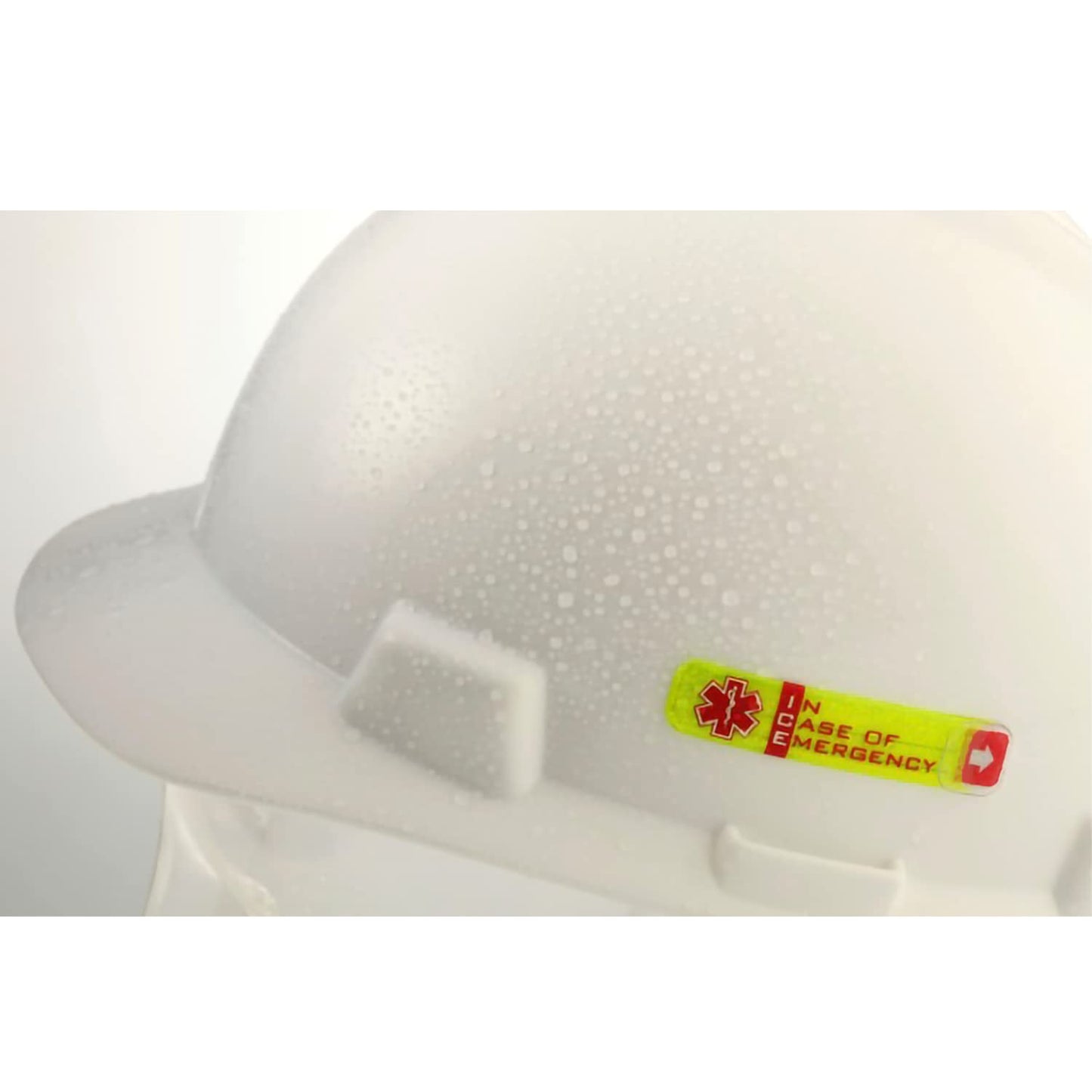 “in Case of Emergency” Worker ID Hard Hat Reflective Sticker