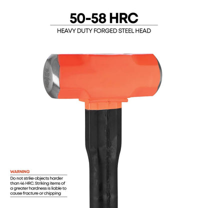 Groz 16" Indestructible Sledge Hammer, 8 lb