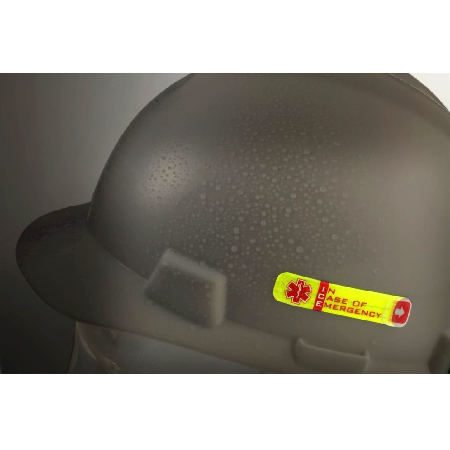 “in Case of Emergency” Worker ID Hard Hat Reflective Sticker