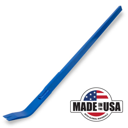 MARSHALLTOWN 56” Open Angle Monster Pry Bar, All-Steel, Powder-Coated, Made in USA