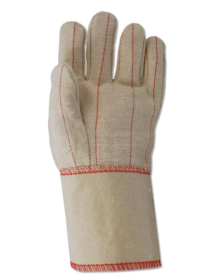 MAGID Heater Beater 24 Oz. Cotton Canvas Hot Mill Gloves, 12 Pairs, Size Men's