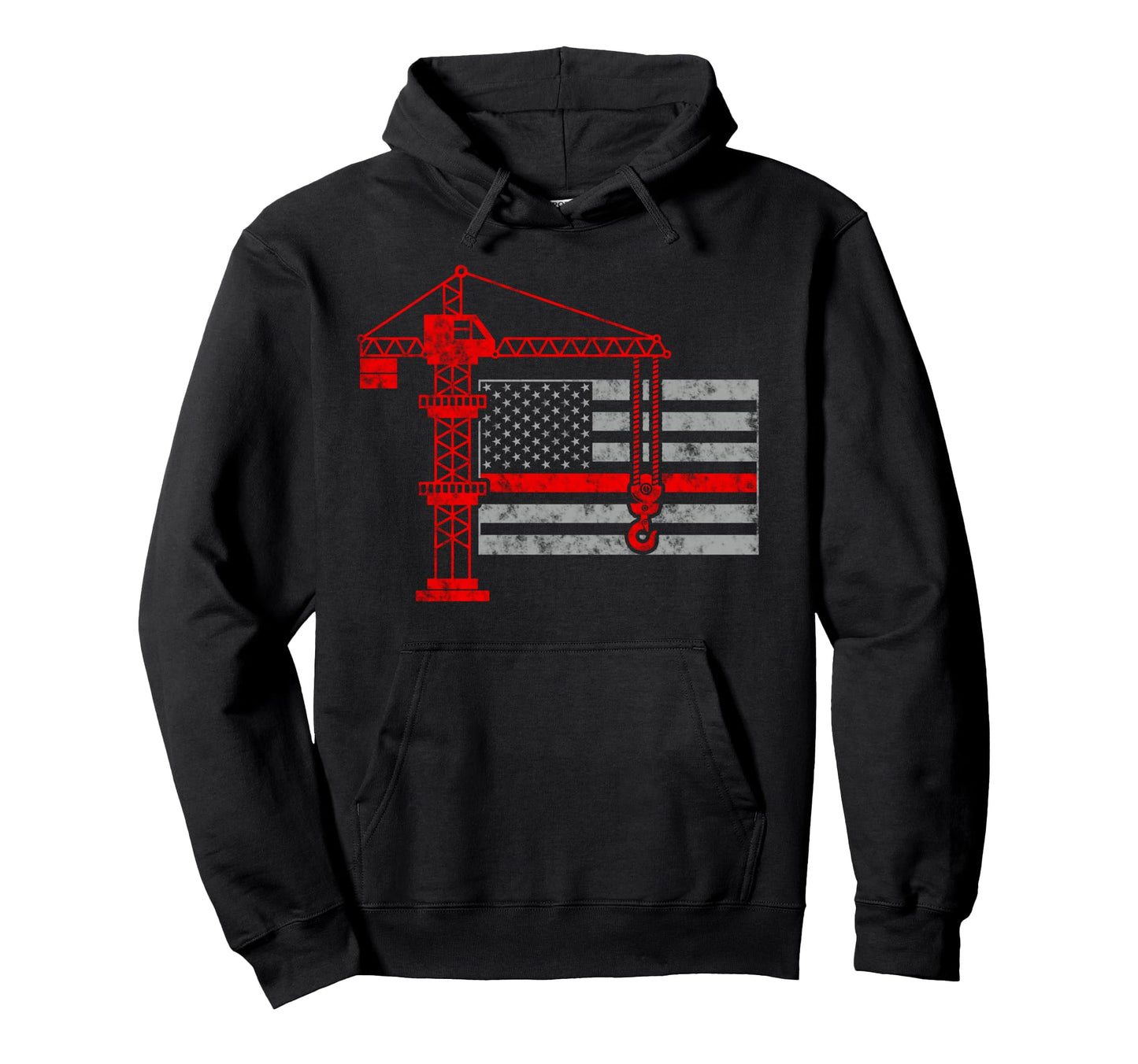 Crane Operator American Hoodie