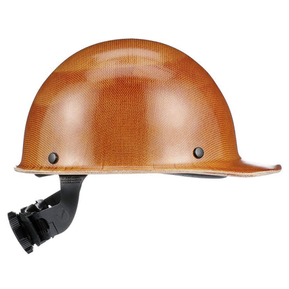 MSA Skullgard Cap Safety Hard Hat, Phenolic Resin, Fas-Trac Suspension, Heat Resistant