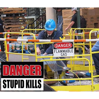 Funny Hard Hat Stickers, USA Made