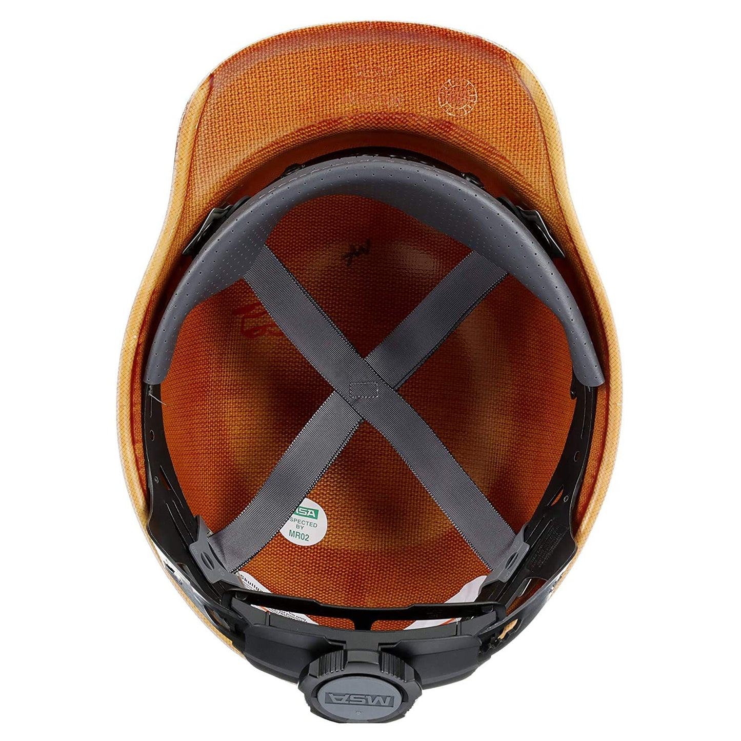 MSA Skullgard Cap Safety Hard Hat, Phenolic Resin, Fas-Trac Suspension, Heat Resistant