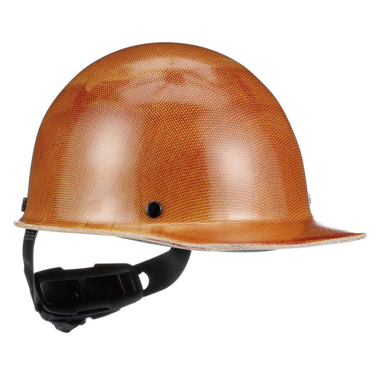 MSA Skullgard Cap Safety Hard Hat, Phenolic Resin, Fas-Trac Suspension, Heat Resistant